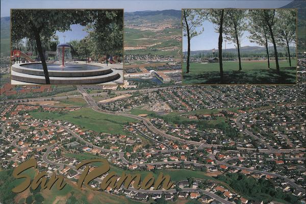 Aerial View San Ramon California Andrew Mckinney