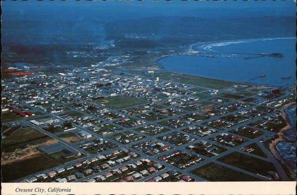 crescent city ca to eugene oregon airport