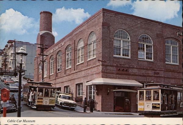 Cable Car Museum San Francisco California