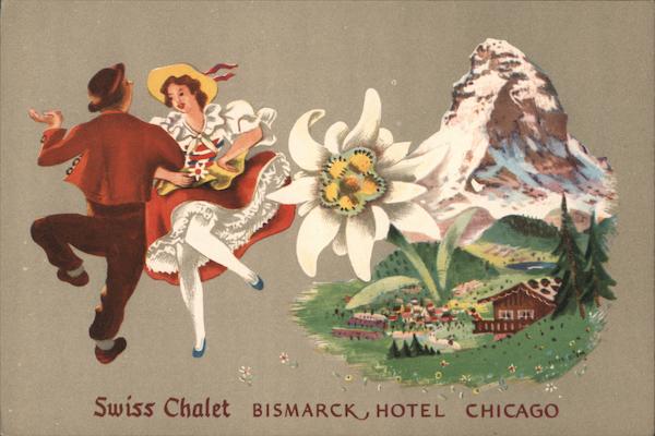 Swiss Chalet Bismarck Hotel Chicago Illinois