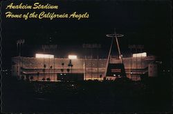 Anaheim Stadium, Home of the California Angels Postcard