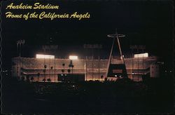 Anaheim Stadium, Home of the California Angels Postcard Postcard Postcard