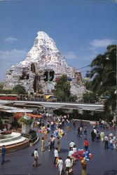 Matterhorn Mountain Disneyland Postcard