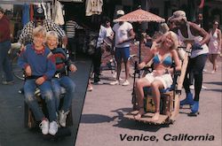 Venice Beach "Mercy Seat" Postcard