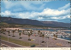 Santa Barbara Harbor Postcard