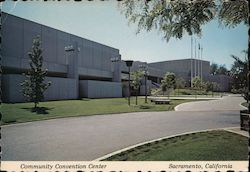 Community Convention Center 14th and K Street Postcard