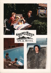Golden Haven Hot Springs Spa & Motel Postcard
