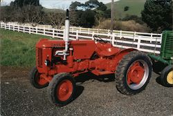 1951 Case VA Orchard Model, Photo by Bob Foley Postcard
