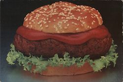 Hamburger Postcard