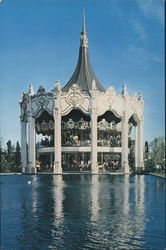 Carousel at Marriott's Great America Postcard