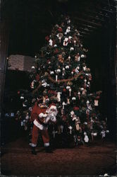 Hotel Del Coronado - Christmas Tree Postcard