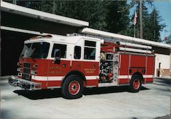 Fire Engine 18 Postcard