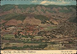 California Polytechnic State University San Luis Obispo, CA Postcard Postcard Postcard