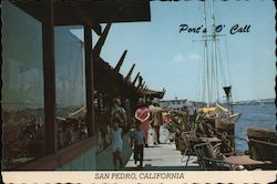 Ports O' Call Village San Pedro, CA Postcard Postcard Postcard