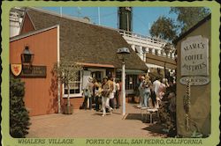 Whaler's Village, Ports O' Call Postcard