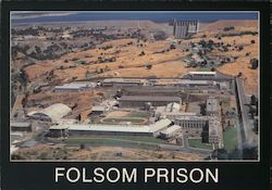 Folsom Prison and Folsom Dam Postcard
