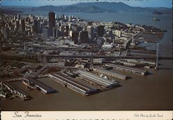 Aerial View of San Francisco Postcard