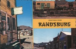 Greetings from Randsburg Postcard