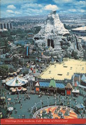 Home of Disneyland Postcard