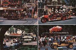 Disneyland Main Street USA Postcard