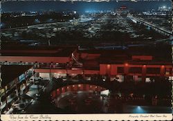 View from the Tower Building Disneyland Postcard