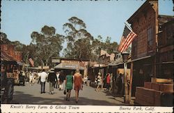 Knott's Berry Farm & Ghost Town Postcard