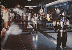 Universal Studios Battlestar Galactica Effect Postcard