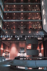 Golden Gate University Postcard