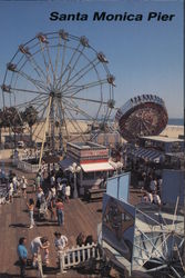 Santa Monica Pier Postcard