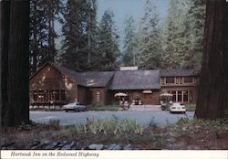 Hartsook Inn on the Redwood Highway Postcard