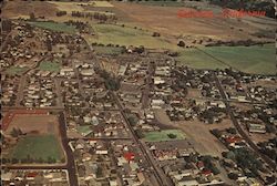 Aerial View Solvang, CA Postcard Postcard Postcard