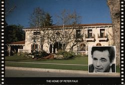 The Home of Peter Falk Postcard