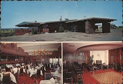 Burton's Mesa Restaurant Postcard