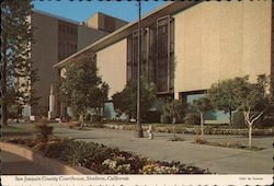San Joaquin County Courthouse Stockton, CA Postcard Postcard Postcard