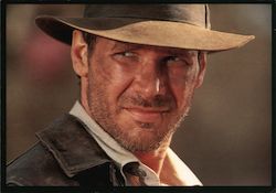 Harrison Ford as Indiana Jones Actors Postcard Postcard Postcard