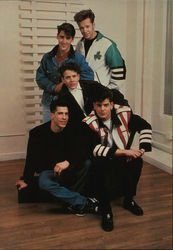 New Kids on the Block Postcard