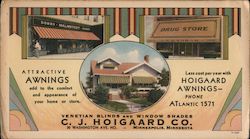 Ad for C. J. Hoigaard Awnings, Blinds, and Shades Minneapolis, MN Blotter Blotter Blotter