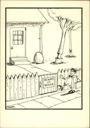 Pinocchio at Beaver Home Postcard