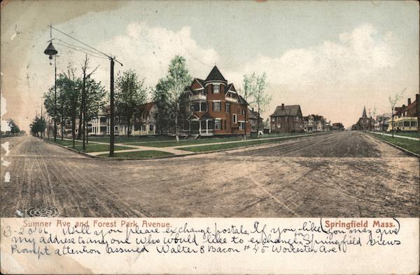 Sumner and Forest Park Avenue Springfield Massachusetts