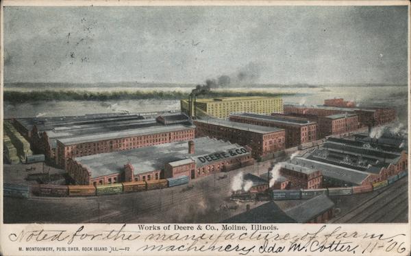 Factory works of Deere and Co Moline Illinois