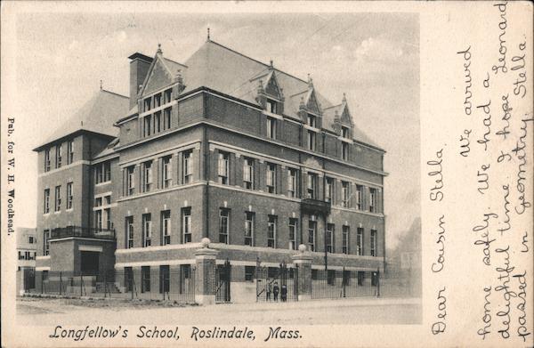 Longfellow's School Roslindale Massachusetts