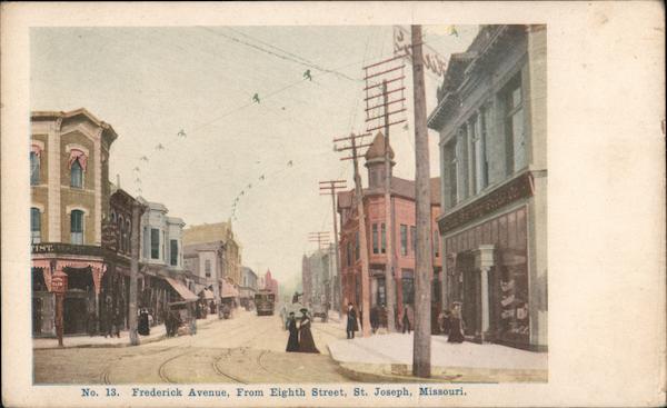Frederick Avenue from Eighth Street St. Joseph Missouri