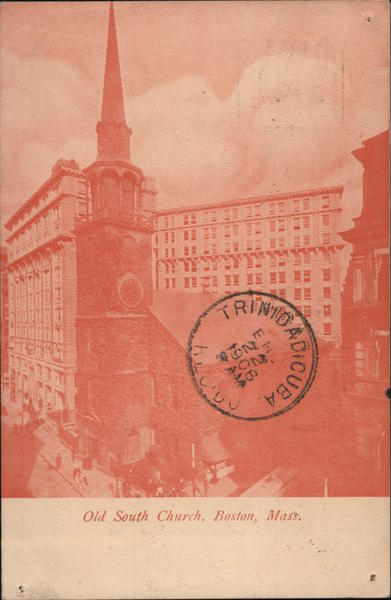 Old South Church Boston Massachusetts