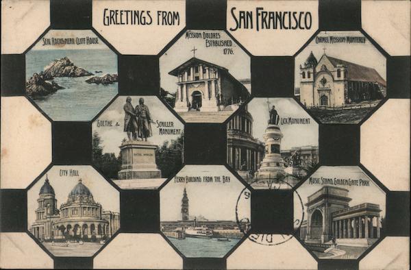 Greetings from San Francisco California