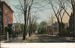 Elm St. View Postcard