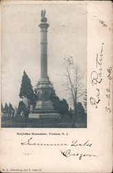 McClellan Monument Trenton, NJ Postcard Postcard Postcard