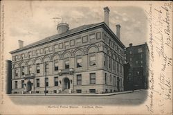 Hartford Police Station Connecticut Postcard Postcard Postcard