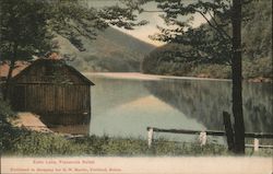 Echo Lake Franconia Notch Postcard