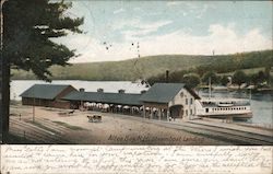 Steamboat Landing Postcard