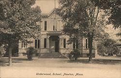 Underwood School Postcard